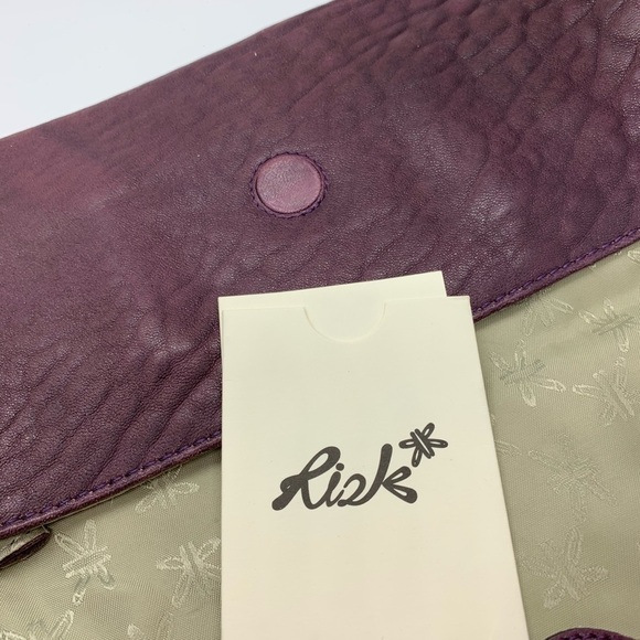 Lisk leather clutch purse bag - Picture 4 of 5